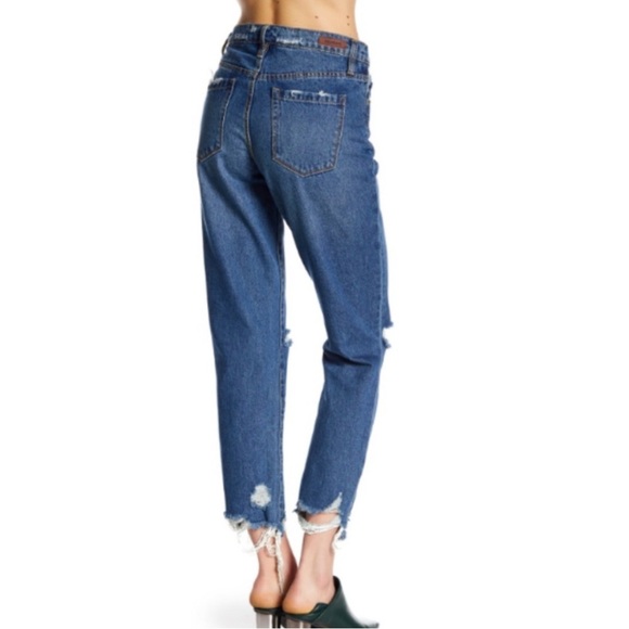 Blank NYC The Straight Up Distressed Knee and Ankles Jeans Size 27 - Picture 12 of 12